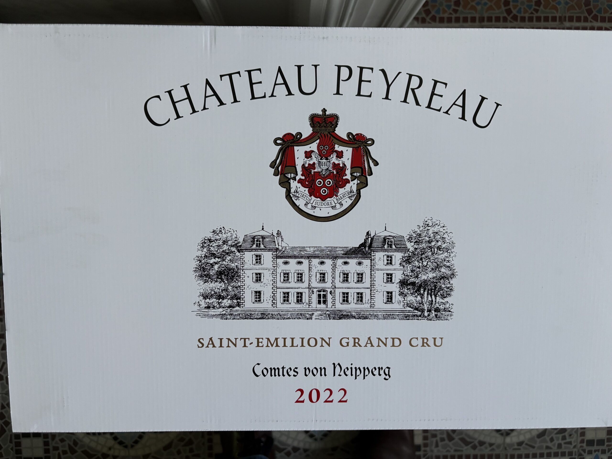 Chateau Peyreau , Saint Emilion , grand Cru, 2022